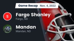 Recap: Fargo Shanley  vs. Mandan  2022