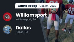 Recap: Williamsport  vs. Dallas  2020