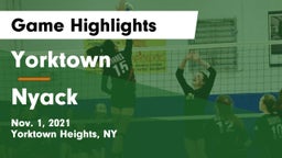 Yorktown  vs Nyack  Game Highlights - Nov. 1, 2021