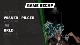 Recap: Wisner - Pilger  vs. BRLD 2016