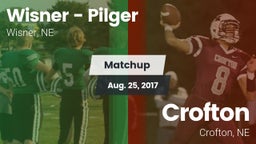 Matchup: Wisner - Pilger High vs. Crofton  2017