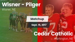 Matchup: Wisner - Pilger High vs. Cedar Catholic  2017
