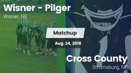 Matchup: Wisner - Pilger High vs. Cross County  2018