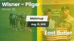 Matchup: Wisner - Pilger High vs. East Butler  2018
