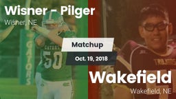 Matchup: Wisner - Pilger High vs. Wakefield  2018