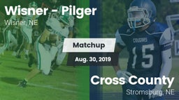 Matchup: Wisner - Pilger High vs. Cross County  2019