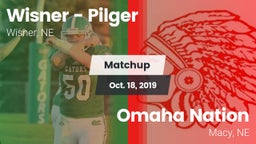 Matchup: Wisner - Pilger High vs. Omaha Nation  2019