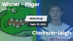 Matchup: Wisner - Pilger High vs. Clarkson-Leigh  2020