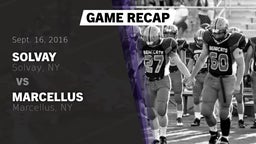 Recap: Solvay  vs. Marcellus  2016