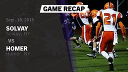 Recap: Solvay  vs. Homer  2015