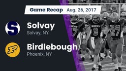 Recap: Solvay  vs. Birdlebough  2017