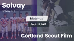 Matchup: Solvay vs. Cortland Scout Film 2017