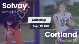 Matchup: Solvay vs. Cortland  2017