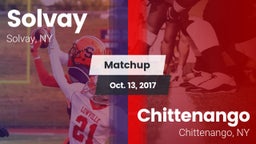 Matchup: Solvay vs. Chittenango  2017