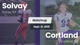 Matchup: Solvay vs. Cortland  2018