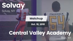 Matchup: Solvay vs. Central Valley Academy 2018