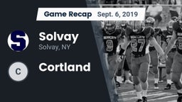 Recap: Solvay  vs. Cortland 2019