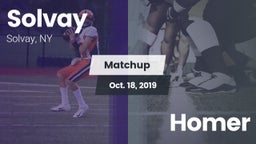 Matchup: Solvay vs. Homer 2019