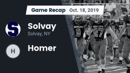 Recap: Solvay  vs. Homer 2019