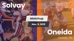 Matchup: Solvay vs. Oneida  2019