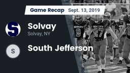 Recap: Solvay  vs. South Jefferson 2019