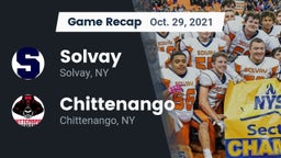 Recap: Solvay  vs. Chittenango  2021