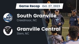 Recap: South Granville  vs. Granville Central  2023