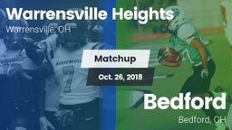 Matchup: Warrensville Heights vs. Bedford  2018