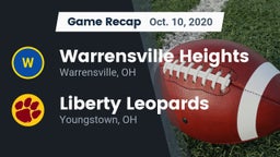 Recap: Warrensville Heights  vs. Liberty Leopards 2020