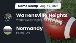 Recap: Warrensville Heights  vs. Normandy  2022