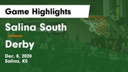 Salina South  vs Derby  Game Highlights - Dec. 8, 2020