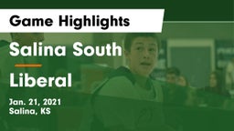 Salina South  vs Liberal  Game Highlights - Jan. 21, 2021
