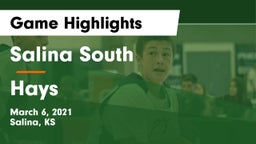 Salina South  vs Hays  Game Highlights - March 6, 2021