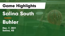 Salina South  vs Buhler  Game Highlights - Dec. 7, 2021