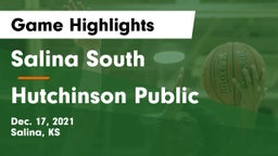 Salina South  vs Hutchinson Public  Game Highlights - Dec. 17, 2021