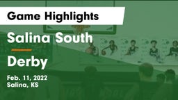 Salina South  vs Derby  Game Highlights - Feb. 11, 2022
