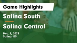 Salina South  vs Salina Central  Game Highlights - Dec. 8, 2023