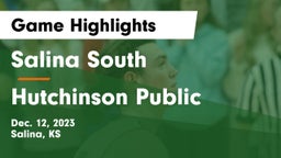 Salina South  vs Hutchinson Public  Game Highlights - Dec. 12, 2023
