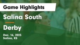 Salina South  vs Derby  Game Highlights - Dec. 16, 2023