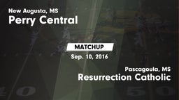 Matchup: Perry Central vs. Resurrection Catholic  2016