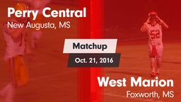 Matchup: Perry Central vs. West Marion  2016