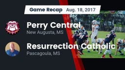 Recap: Perry Central  vs. Resurrection Catholic  2017