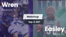 Matchup: Wren vs. Easley  2017
