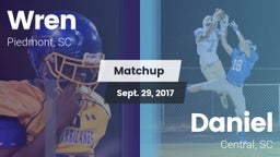 Matchup: Wren vs. Daniel  2017