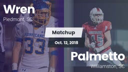 Matchup: Wren vs. Palmetto  2018