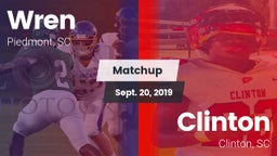 Matchup: Wren vs. Clinton  2019