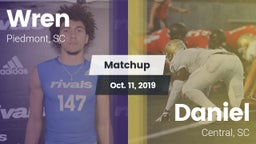 Matchup: Wren vs. Daniel  2019