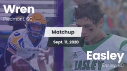Matchup: Wren vs. Easley  2020