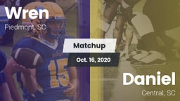 Matchup: Wren vs. Daniel  2020