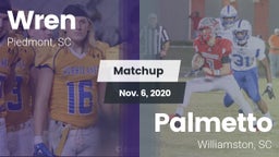 Matchup: Wren vs. Palmetto  2020